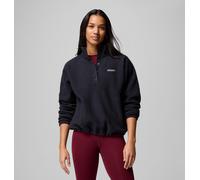 Columbia Veste polaire Jasper Ridge texturée semi-boutonnée Noir L Femme
