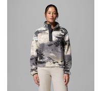 Columbia - Polaire Sherpa Courte Semi-boutonnée avec Imprimé Helvetia™ II - Noir - Taille L - Femme