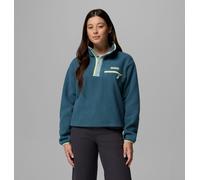 Columbia - Polaire Sherpa Courte Semi-Boutonnée en Helvetia™ II - Bleu - Taille XS - Femme