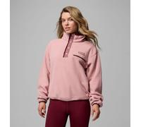 Columbia - Polaire Sherpa Courte Semi-Boutonnée en Helvetia™ II - Rouge - Taille L - Femme