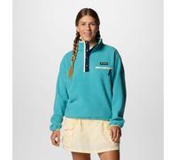 Columbia - Polaire Sherpa Courte Semi-Boutonnée en Helvetia™ II - Vert - Taille M - Femme