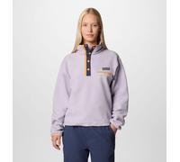 Columbia - Polaire Sherpa Courte Semi-Boutonnée en Helvetia™ II - Violet - Taille L - Femme