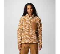 Columbia - Polaire Sherpa Demi-Zip West Bend™ II - Camel Brown Highland Tonal - Taille L - Femme