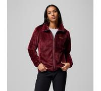 Columbia Veste polaire Fire Side 2 Sherpa à fermeture éclair intégrale pour femme, vin riche, taille XS