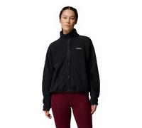 Columbia - Jasper Ridge Pebbled Fleece Full Snap - Polaire femme Black - XS