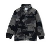 Columbia Rugged Ridge 2 Veste zippée intégrale en polaire Sherpa imprimée pour jeunes garçons, noir Mod Camo, taille XL