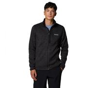 Columbia – Pull polaire Weather zippé, col haut, poches zippées, ourlet réglable – Noir M Homme