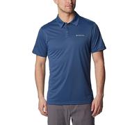 Columbia Polo de randonnée pour homme, bleu foncé Dark Mountain, taille L