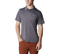 Columbia Polo de randonnée pour Homme, Gris City Grey, Taille L