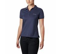 Columbia Lakeside Trail™ Solid Pique Short Sleeve Polo Bleu M Femme
