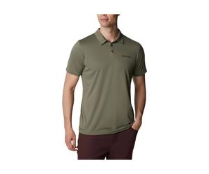 Columbia - Polo Technique de Randonnée - Homme - Sport - Vert - Taille: S