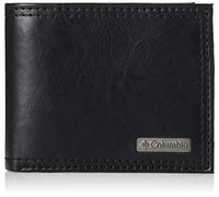 Columbia Portefeuille Fin de Grande capacité pour Homme, Plaque Noire., Taille Unique