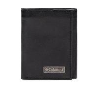 Columbia Portefeuille RFID à trois volets pour homme, Fermeture éclair noire, No Size, Portefeuille de sécurité RFID à trois volets pour homme