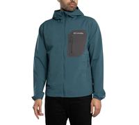 Columbia Pour des hommes Veste softshell à capuche Tall Heights III, Bleu