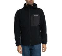 Columbia Pour des hommes Veste softshell à capuche Tall Heights III, Noir