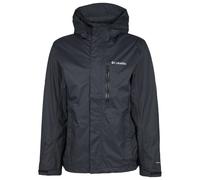 Columbia Pouring Adventure Jacket, Veste De Pluie Imperméable Homme, Black, Taille S