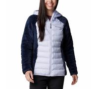 Veste à capuche Columbia Powder Lite II Sherpa Hybrid blanc bleu marine femme - M