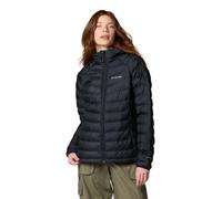 Columbia Powder Lite Hooded Jacket, Doudoune À Capuche Femme, Black, Taille L
