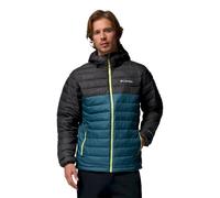 Columbia - Powder Lite II Hooded Jacket - Doudoune homme Everblue / Shark - XL