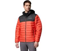 COLUMBIA Powder Lite Ii Hooded Jacket - Homme - Orange / Noir - taille M- modèle 2026