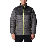 Columbia Powder Lite Jacket, Doudoune Homme, City Grey/Shark, Taille XXL