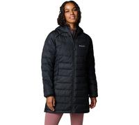Columbia Powder Lite Mid Length Jacket Womens Noir 10 (S) Female