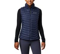 Gilet Columbia Powder Lite bleu foncé noir femme - XS