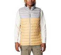Columbia Powder Lite Vest Doudoune sans manches Homme , Light Camel/Flint Grey , S