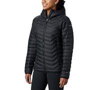 Columbia Powder Lite, Veste à capuche, Femme,Noir (Black),S