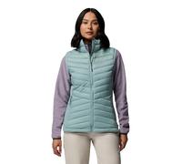 Columbia Powder Pass 3 - Gilet hybride pour femme - Doudoune sans manches - Bleu écrasé - Taille XL