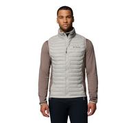 Columbia Powder Pass Gilet hybride pour homme - Gris silex/fer - Taille S