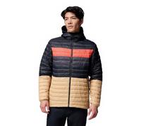 Columbia Doudoune isolée à capuche Powder Pass™ Canoe/Black/Zing/Shark M Homme