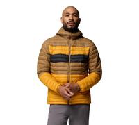 Columbia - Powder Pass Hooded Jacket - Doudoune homme Squash / Delta / Black - M