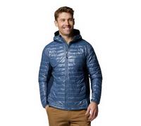 Veste Powder Pass Hooded Hybrid Puffer Jacket Columbia - Dark Mountain/Collegiate Navy S