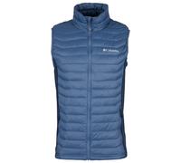 Columbia - Powder Pass Hybrid Vest - Gilet synthétique - L - dark mountain / collegiate navy