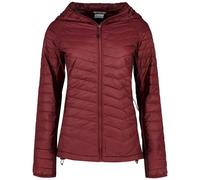Columbia - Powder Pass II Hybrid Hooded Jacket - Doudoune femme Rich Wine - XL