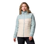 Columbia - Powder Pass Jacket - Doudoune femme Dark Stone / Crushed Blue - S
