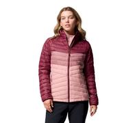 Columbia Femme Powder Pass Jacket Doudoune, Gomme Rose, Figue, Vin Riche, XS EU