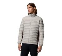 Columbia Powder Pass Veste hybride pour homme - Gris silex/fer - Taille M