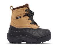 Columbia - Powderbug Alpine Waterproof - Bottes de neige enfant Sahara / Black - 28