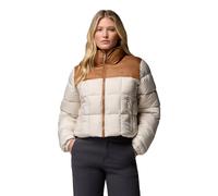 Columbia - Puffect™ III Cropped Jacket - Doudoune femme Dark Stone / Camel Brown - S