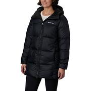 Columbia Puffect Mid Jacket, Doudoune Isolante à Capuche pour Femme, Noir, Taille: M
