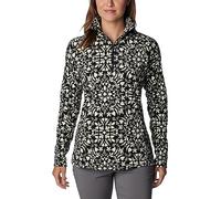 Columbia Pull à Imprimé 1/2 Zippé pour Femme, Glacial IV