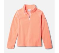 Columbia - Pull en Polaire 1/4 de Zip Glacial™ - Orange - Taille M (10-12 ans) - Fille