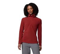 Columbia Pull en polaire Glacial 4 1/2 Zip pour femme, oxyde rouge, taille L
