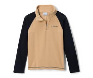 Columbia Pull en polaire semi-zippé pour garçon Motif canoë Noir Taille S