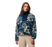 Polaire Columbia Sequoia Grove Printed Half Zip bleu indigo femme - XL