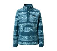 COLUMBIA Pull-over de sport 'Benton Springs™' bleu cyan / noir / blanc, Taille XS