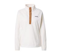 COLUMBIA Pull-over de sport 'Benton Springs' caramel / blanc, Taille S
