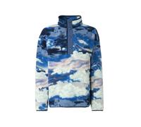 Columbia - Polaire à col montant demi-pressionné - Helvetia II Printed Half Snap Fleece Collegiate Navy Dreaming pour Homme en Nylon - Taille S Navy S